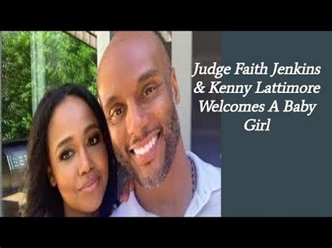 Judge Faith Jenkins Husband Kenny Lattimore Welcomes A Baby Girl