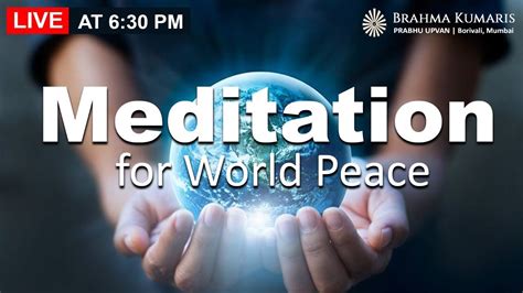 Meditation For World Peace Youtube