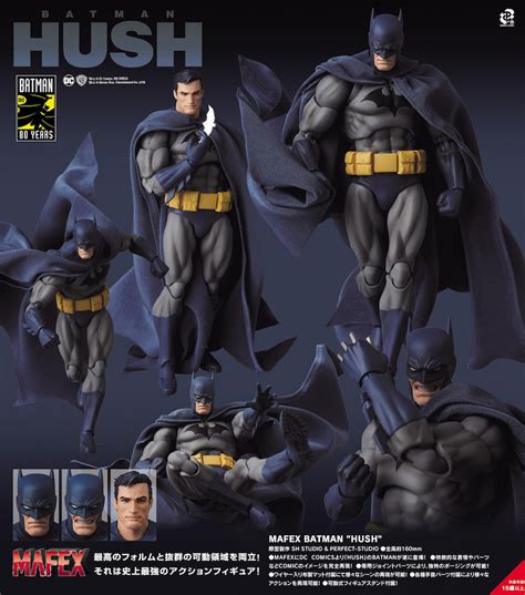 Batman Hush Batman Dc Action Figure By Mafex Re Issue Toysarama