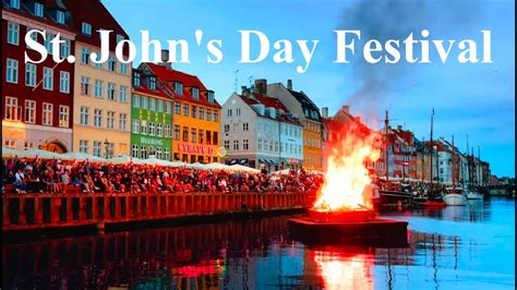 St Johns Day Festival Denmark 2023 Sankthansaften Celebrating St