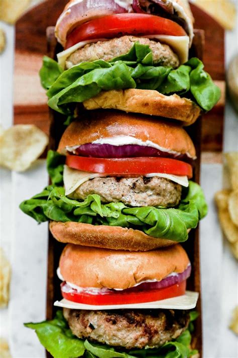 Best Ever Grilled Turkey Burgers Extra Juicy Plays Well With Butter