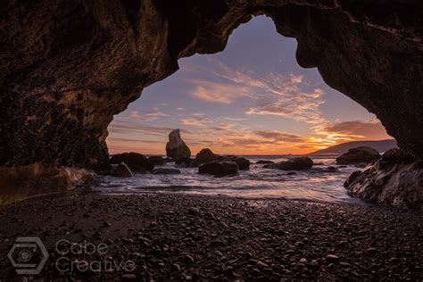 Avila Beach Cave At Sunset By Cabe Creative On 500px Pismo Beach