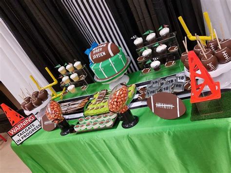 Football Themed Baby Shower Favors
