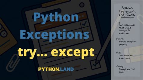 Python Try Except Examples And Best Practices Python Land Tutorial