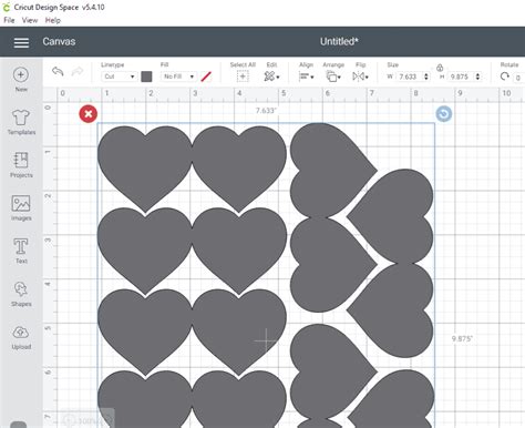 3d Paper Heart Template Tutorial With Free Printable Svg And Dxf File