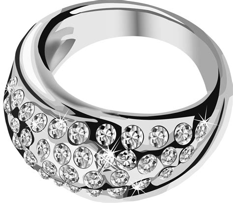 Download Free Silver Ring With Diamonds Png Icon Favicon Freepngimg