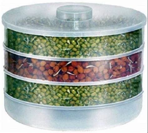 Plastic Sprout Maker Round Box Ml At Rs Piece In Surat Id