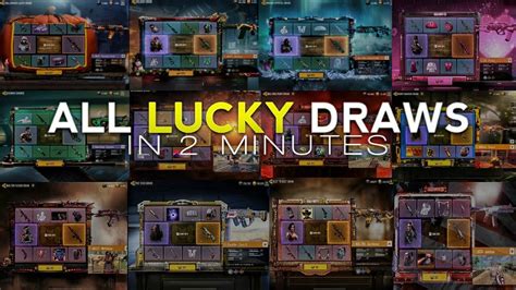 Cod Mobile All Lucky Draws In 2 Minutes Youtube