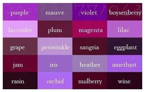 Purple Purple Color Palettes Purple Color Shades Of Purple