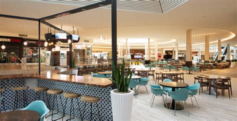 Mall food courts are known for having many tables arranged close together. Westfield Annapolis Mall Food Court Renovation - Buch