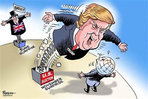 how the world is viewing donald trump s presidential win according to cartoons the washington