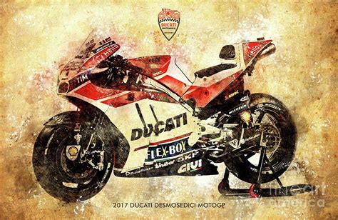 2017 Ducati Desmosedici Motogp Ducati Serie Drawing By Drawspots