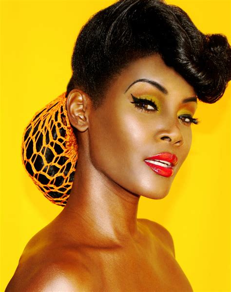 yes black women were glamorous and yes they still are model angelique noire talks all things