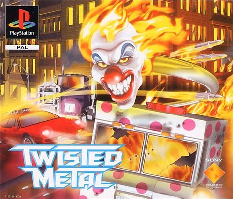 Twisted Metal 1995 Box Cover Art Mobygames