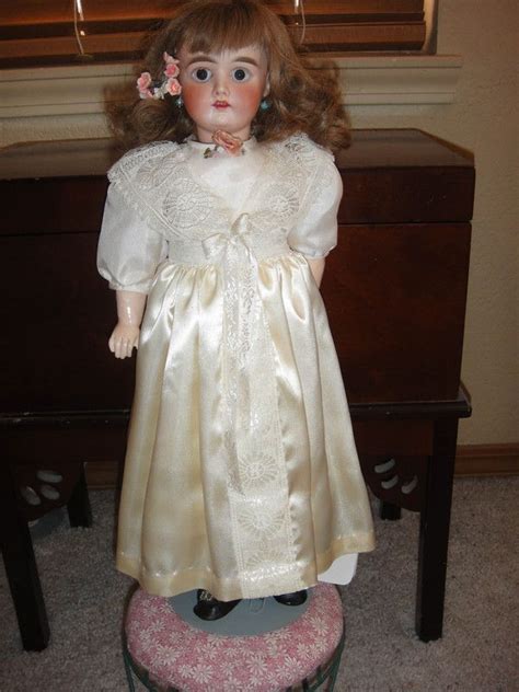 antique joseph l joanny french bebe bisque composition 17 inch doll on popscreen