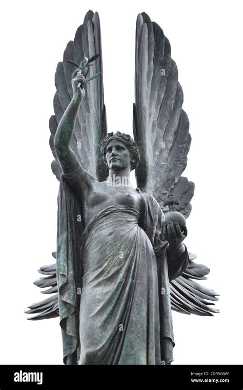 Angel Of Peace Statue In Hove Stock Photo Alamy