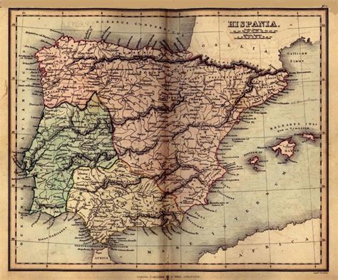 Mapas Historicos De Historia De España Mapa Historico Historia De