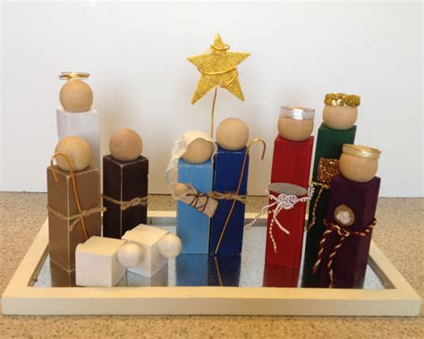 simple wood nativity craft