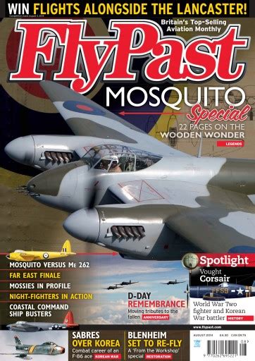 Flypast Magazine August 2014 Back Issue