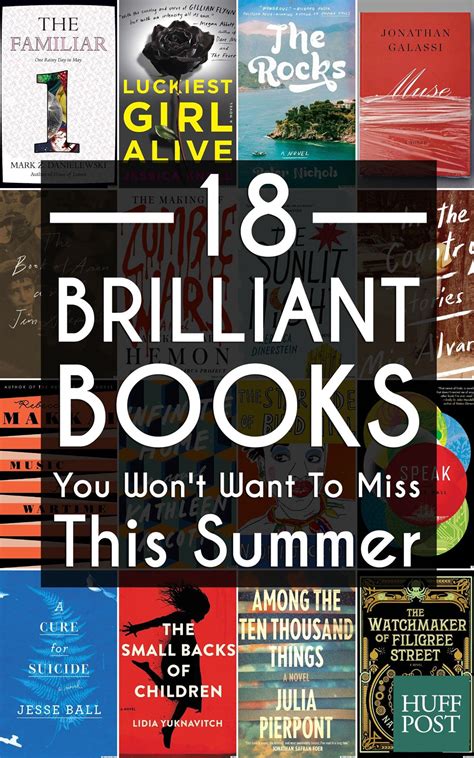 Brilliant Books You Won T Want To Miss This Summer In Book Worth Reading Books Book
