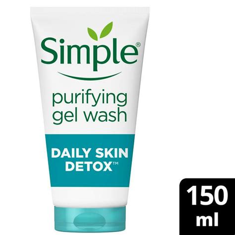Simple Daily Skin Detox Purifying Facial Wash 150ml £4 Compare Prices