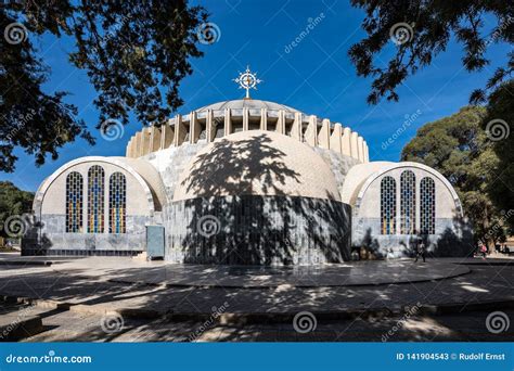 Church Of Our Lady St Mary Of Zion Axum Ethiopia Editorial Stock