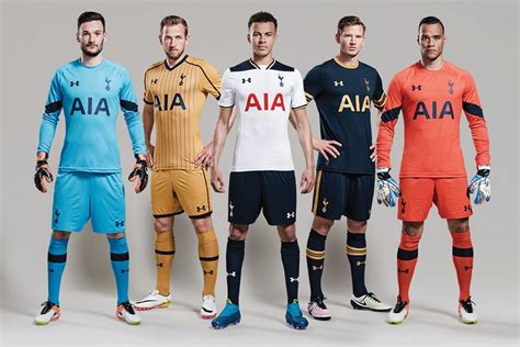 Tottenhams New Kit 201617 Spurs Unveil Under Armour Strips Ahead Of