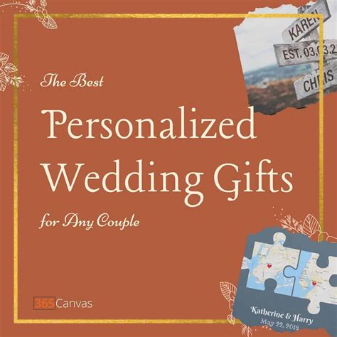 25 Best Personalized Wedding T Ideas For Couples In 2021 365canvas