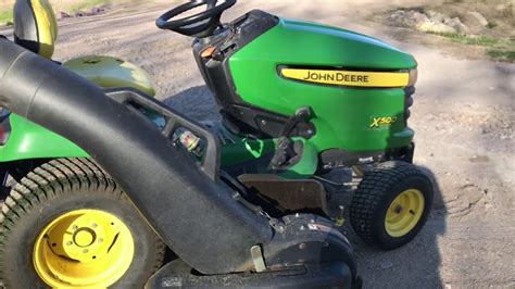 A Review Of A John Deere X500 With 48 Inch Deck Youtube
