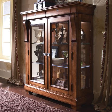 Tuscano Curio Glass Door Display Cabinet By Kincaid Furniture Kincaid