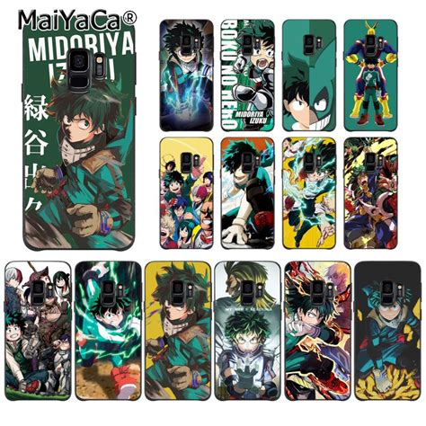 Maiyaca Anime My Hero Academia Deku And Bakugou Phone Case For Samsung Galaxy S8 S7 Edge S6 Edge