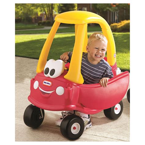 Little Tikes Red Cozy Coupe Police Ride On Car Kids Childs Outdoor