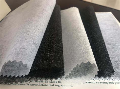 Non Woven Interlining Non Woven Fusing Fabric Interlining Thermal