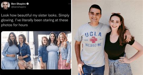 who is abigail shapiro ben shapiro trolled for bizarre comments about sister but are they