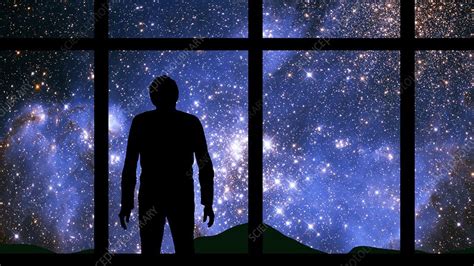 Looking At The Universe Illustration Stock Image F Science Photo Library