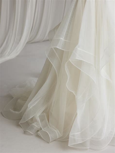 Timbrey Accessory Overskirt Timbrey Ruffled Tulle Bridal Overskirt