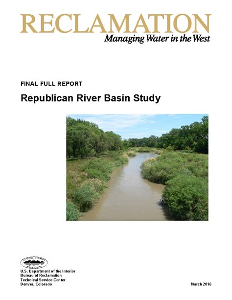 Republican River Basin Study Informs Colorado Kansas And Nebraska