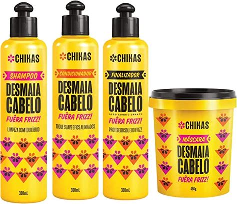 Chikas Desmaia Cabelo Shampoo 300ml Br