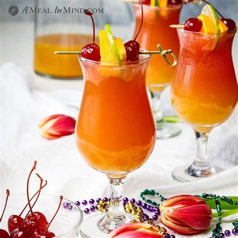 Hurricane Mocktail Recipe Fruit Sweetened A Meal In Mind