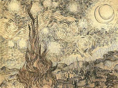 Movement And Motion Vincent Van Gogh Ink Drawings