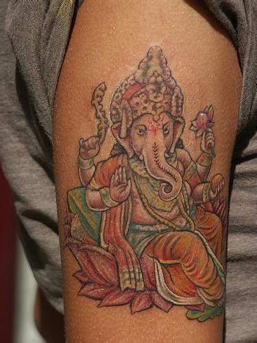 Indian Elephant God Tattoo Meaning Elephant Tattoos Hindu Tattoos