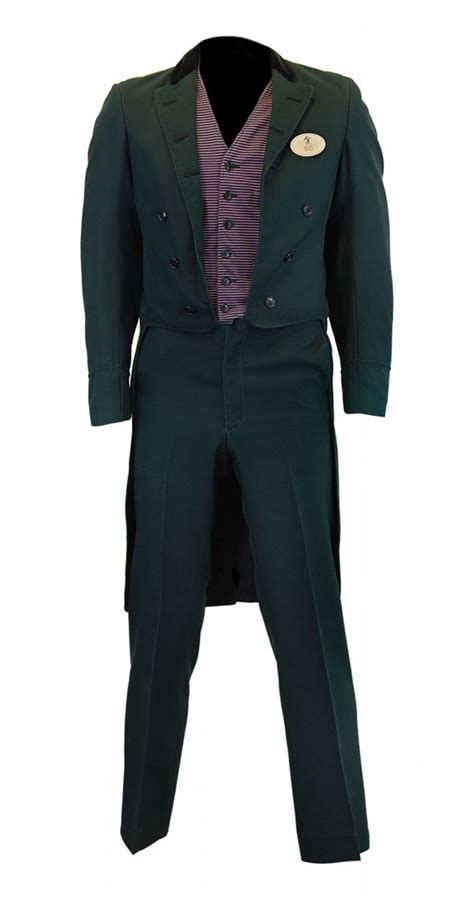 Byhai Haunted Mansion Butler Costume Cosplay Male Cast Member Costume