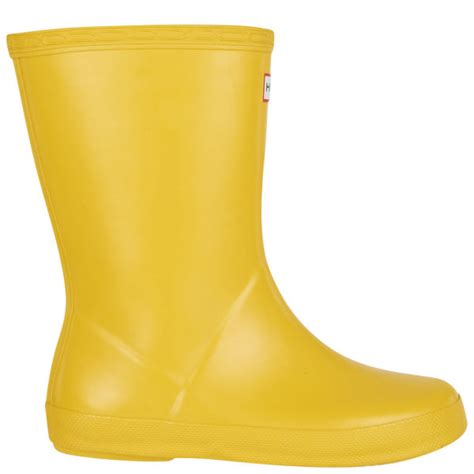 Hunter Kids First Wellies Yellow Free Uk Delivery Allsole