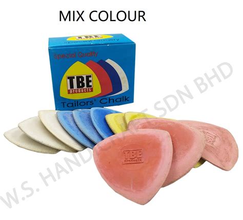 Kapur Jahit Tbe Tbe Tailor Chalk Harga Promosi 12pcs Per Box Rm550