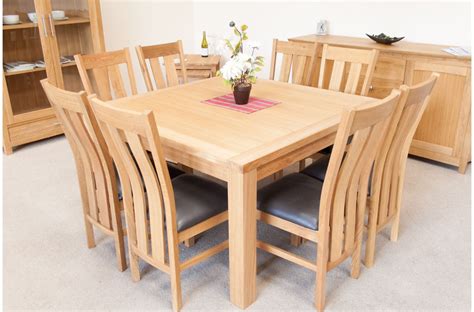 8 Seater Square Dining Table And Chairs Manuelpatel