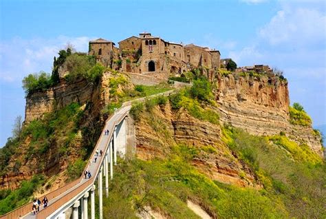 Travel Trip Journey The Lovely Hilltop Town Of Civita Di Bagnoregio