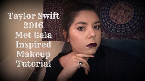 Taylor Swift Makeup Tutorial 2016 Met Gala Youtube