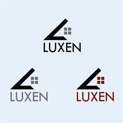 Elegant Serious Construction Company Logo Design For Luxen By Yasir