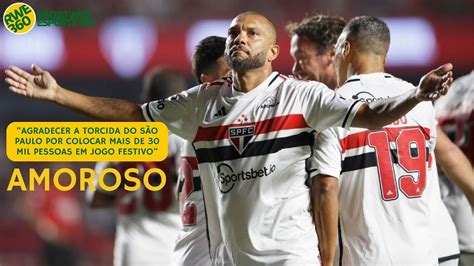 Amoroso Exalta A Torcida Tricolor E Fala Da Felicidade De Ter Jogado No