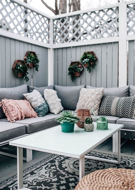 Inviting Back Porch Sitting Area Is Soothing — Homebnc